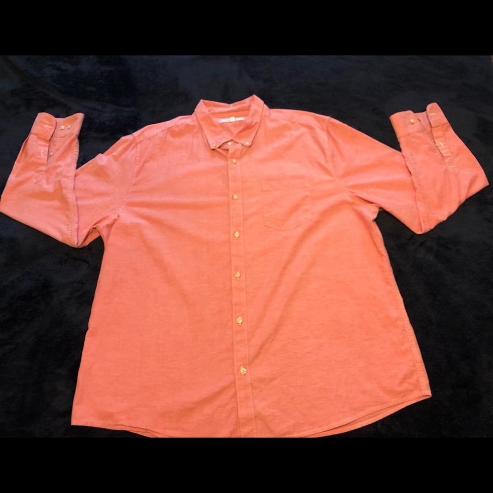 Light red XXL Crown & ivy button down shirt.